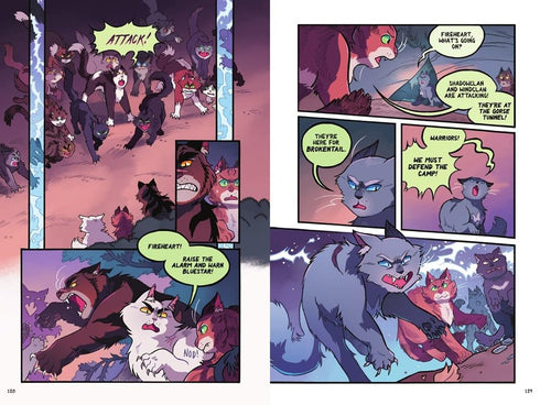 WARRIORS GRAPHIC NOVEL: PROPHECIES BEGIN #2 - HUNTER. ERIN